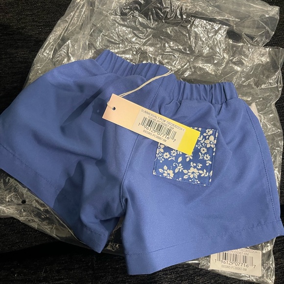 Summersalt Infant Blue Swim Shorts - Picture 2 of 2